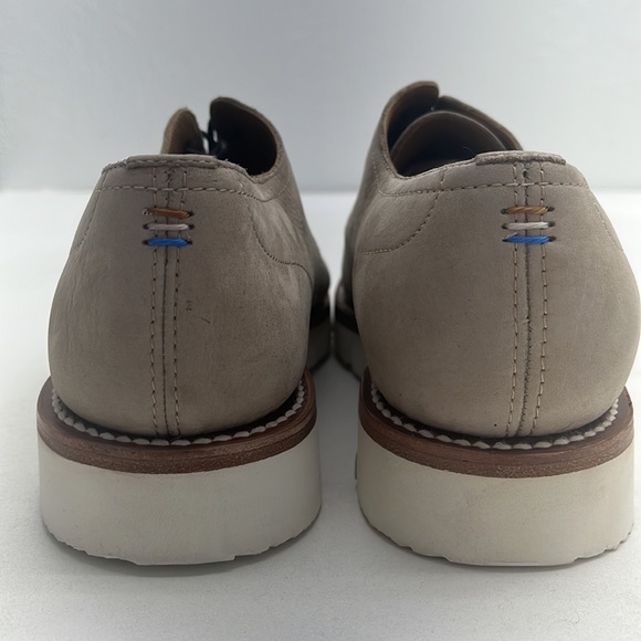 NEW Ariat Bartlett Nubuck Leather Lace Up Derby Loafer Rubber Vibram Sole 10 D - Picture 4 of 10